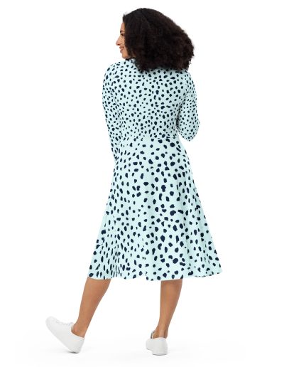 R.I.P. Beauty Standards Feminist Long Sleeve Midi Dress