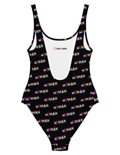 HUMAN LGBT One-Piece Swimsuit