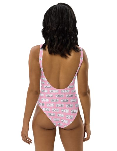 PEACE Graffiti One-Piece Swimsuit