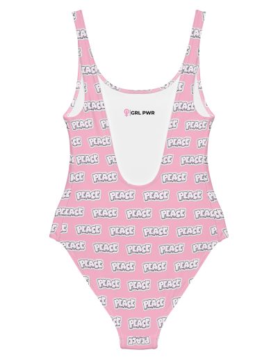 PEACE Graffiti One-Piece Swimsuit