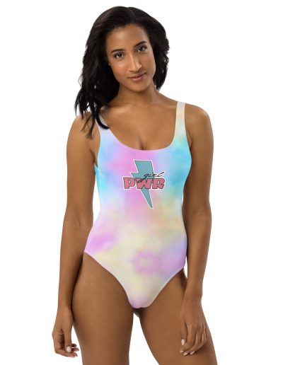 Girl PWR Feminist One-Piece Swimsuit