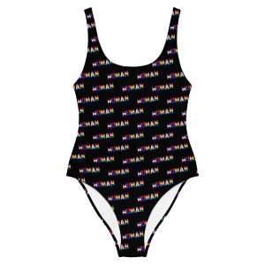 HUMAN LGBT One-Piece Swimsuit