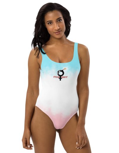 Feminist One-Piece Swimsuit