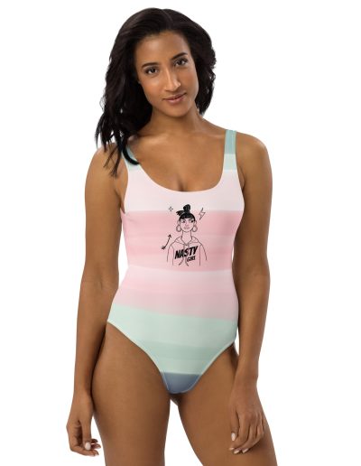 Nasty Girl Feminist One-Piece Swimsuit