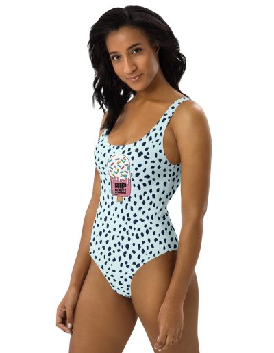 R.I.P. Beauty Standards Feminist One-Piece Swimsuit