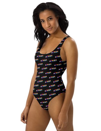 HUMAN LGBT One-Piece Swimsuit