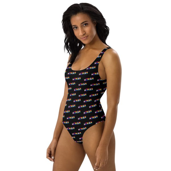 HUMAN LGBT One-Piece Swimsuit