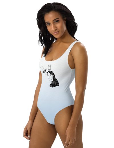 NO! Feminist One-Piece Swimsuit