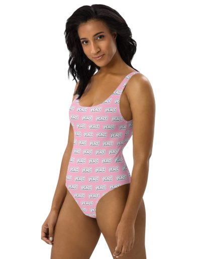 PEACE Graffiti One-Piece Swimsuit