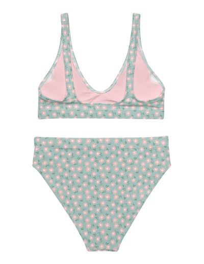 Not Your Baby Feminist Recycled High-waisted Bikini