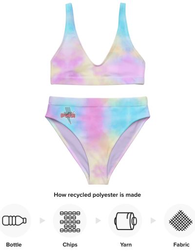 Girl PWR Feminist Recycled High-waisted Bikini