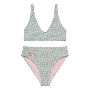 Not Your Baby Feminist Recycled High-waisted Bikini