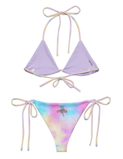 Girl PWR Feminist Recycled String Bikini