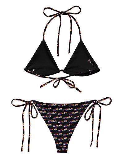 HUMAN LGBT Recycled String Bikini