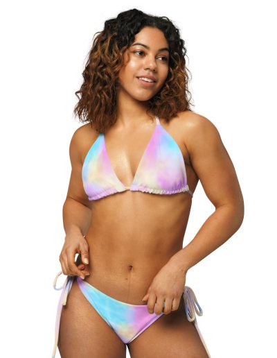 Girl PWR Feminist Recycled String Bikini