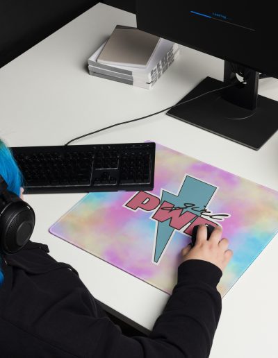 Girl PWR Feminist Gaming Mouse Pad