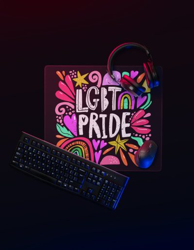 LGBT Pride Gaming Mouse Pad