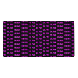 GRL PWR Purple Neon/Black Gaming Mouse Pad