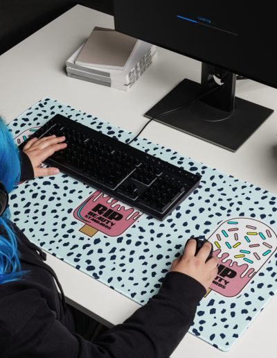 R.I.P. Beauty Standards Feminist Gaming Mouse Pad