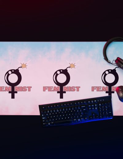 Feminist Gaming Mouse Pad