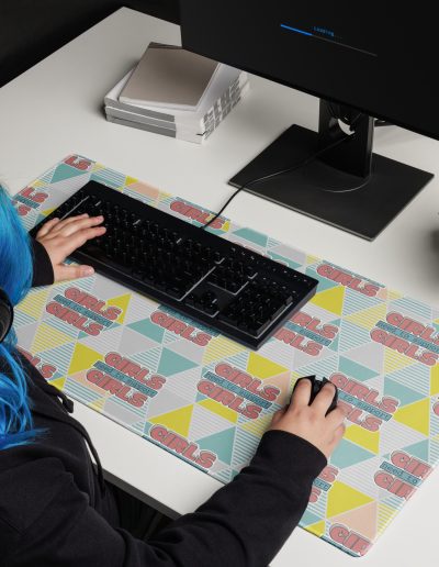 Girls Need To Support Girls Feminist Gaming Mouse Pad