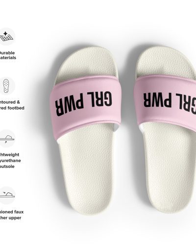 GRL PWR Feminist Pink Slides