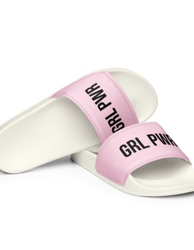 GRL PWR Feminist Pink Slides