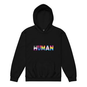 HUMAN LGBT Rainbow Kids Hoodie
