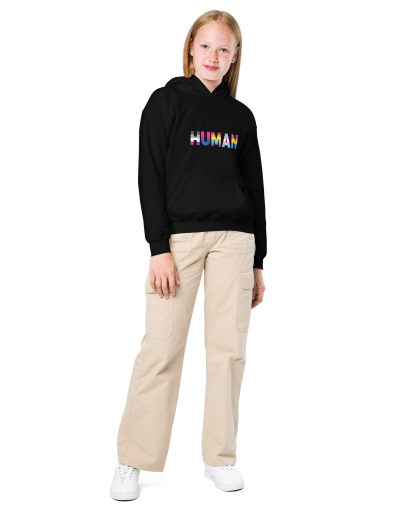 HUMAN LGBT Rainbow Kids Hoodie