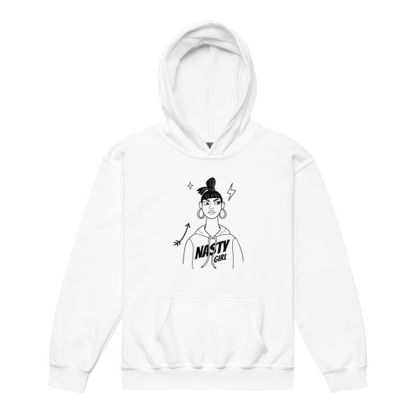 Nasty Girl Feminist Kids Hoodie