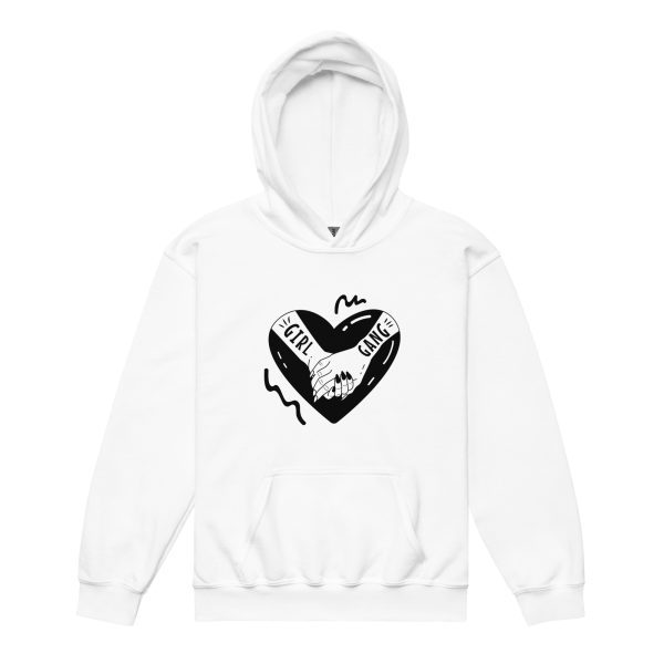 Girl Gang Feminist Kids Hoodie