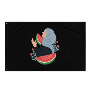 Praying for Palestine Watermelon Flag