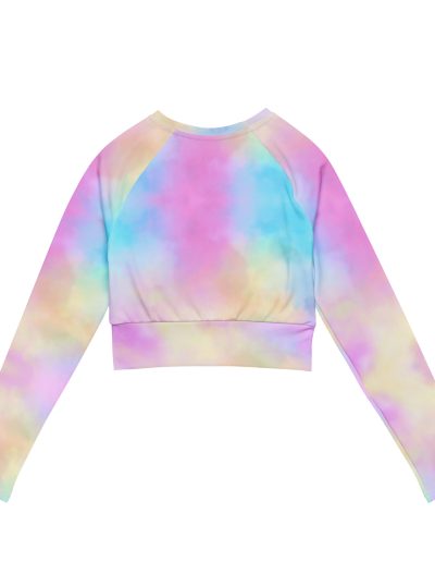 Girl PWR Feminist Recycled Long-sleeve Crop Top