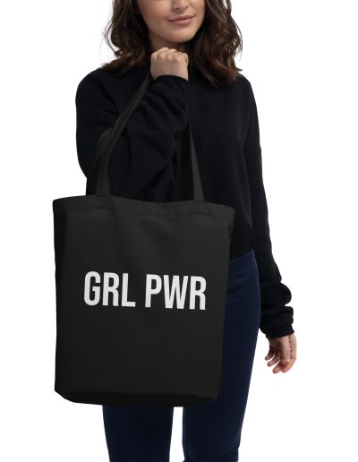 GRL PWR Feminist Organic Tote Bag