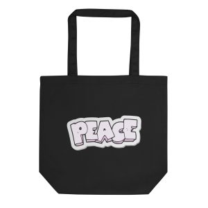 PEACE Graffiti Organic Tote Bag