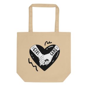 Girl Gang Feminist Organic Tote Bag