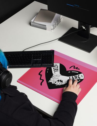 Girl Gang Feminist Gaming Mouse Pad