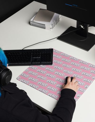 PEACE Graffiti Gaming Mouse Pad