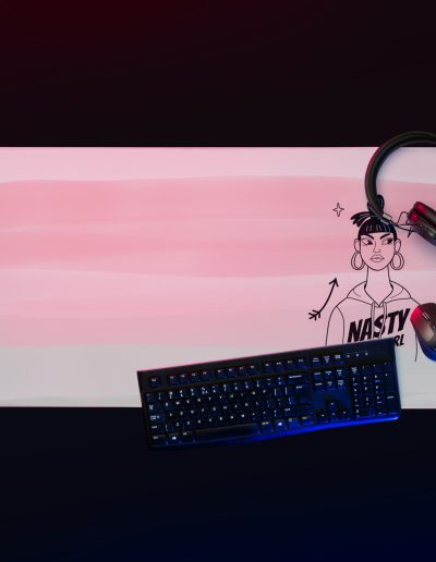 Nasty Girl Feminist Gaming Mouse Pad