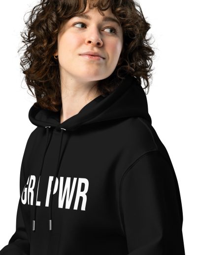 GRL PWR Feminist Organic Hoodie