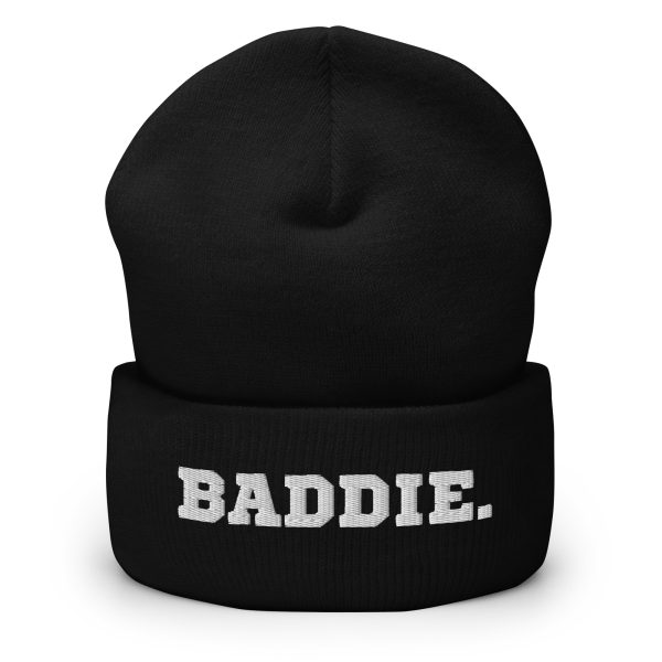 BADDIE Cuffed Beanie